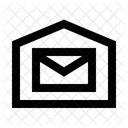 256x256 Post Office Icon Of Line Style
