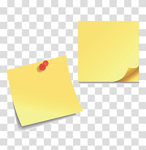 300x309 Yellow Note Sticker Post It Note Paper Sticker Icon, Guest