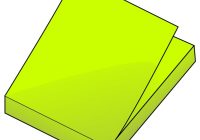 200x140 Unique Sticky Notes Post It Notes Icon