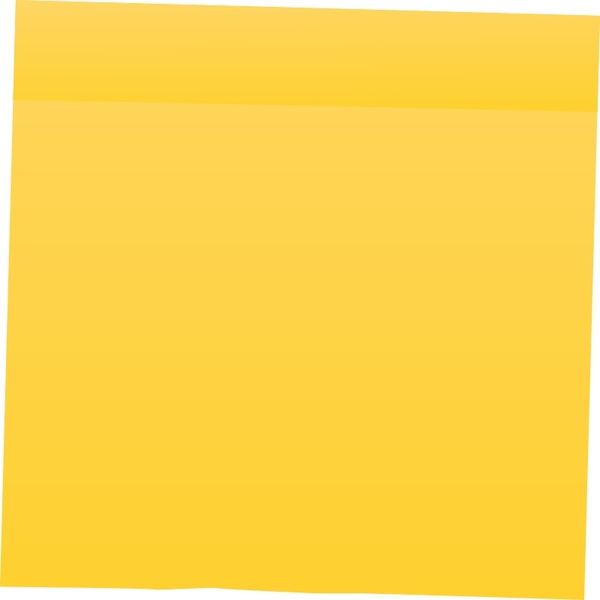 600x600 Yellow Post It Note Free Vector In Open Office Drawing