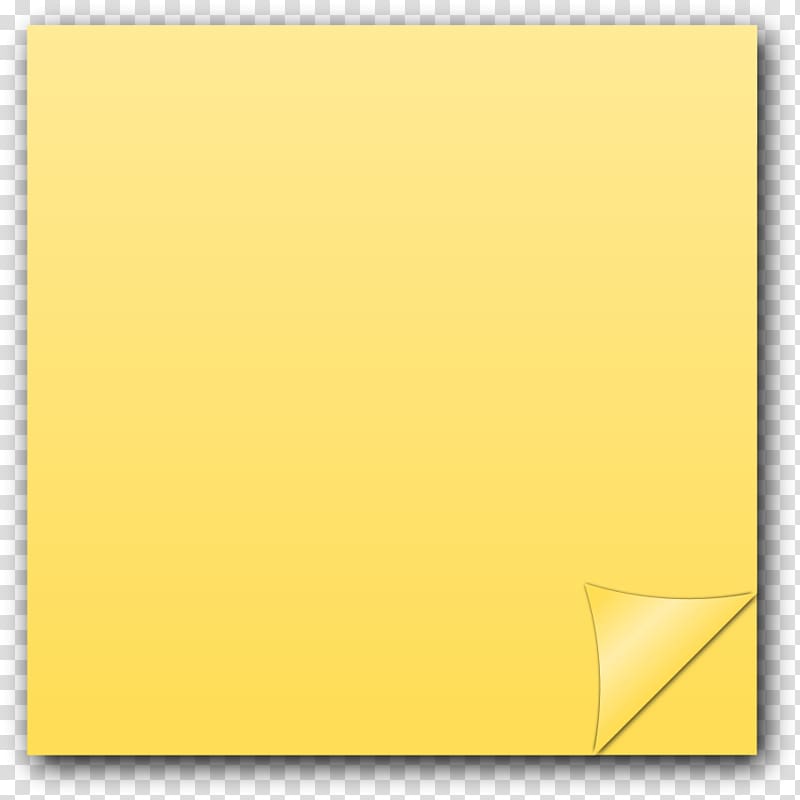 800x800 Yellow Note Paper Post It Note Sticky Notes Paper Icon, Sticky