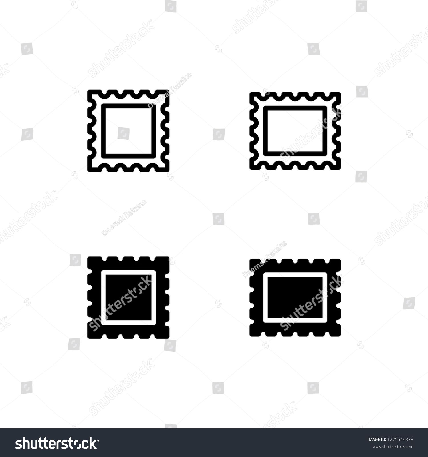 1500x1600 Postage Icon Design Postage, St Mail, Post, Postcard, Icon