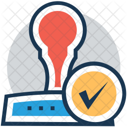 256x256 Postage Icon Of Colored Outline Style