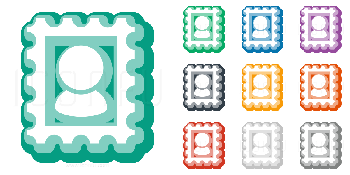 1200x600 Postage Stamp Icon