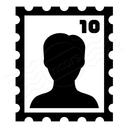 256x256 Iconexperience I Collection Postage Stamp Icon