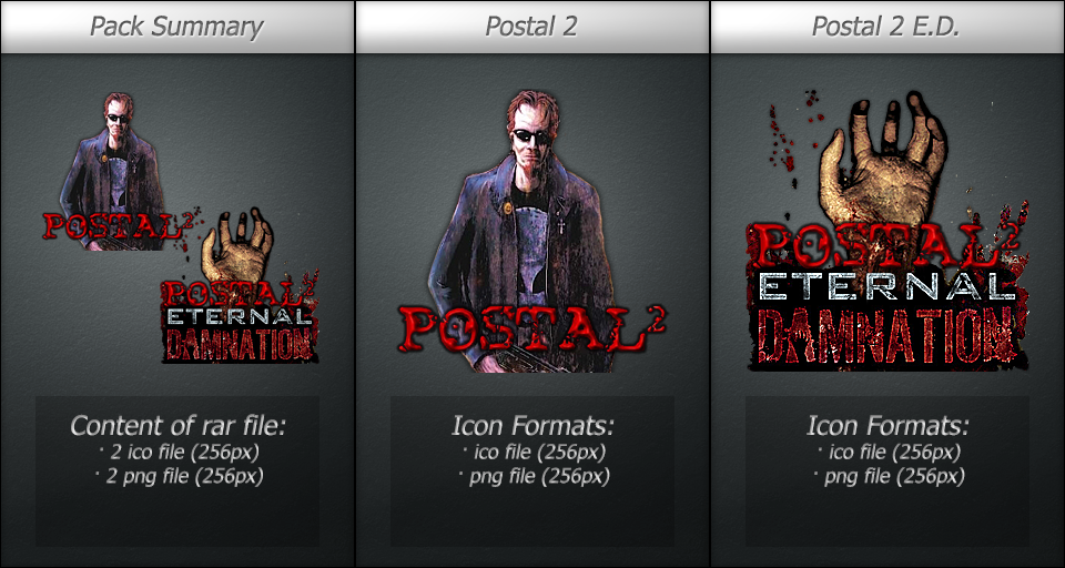 960x512 Postal Icons Pack