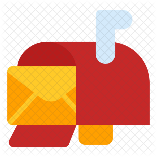 512x512 Postal Icon Of Flat Style