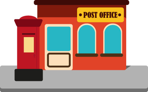 482x300 Postal Service Clipart