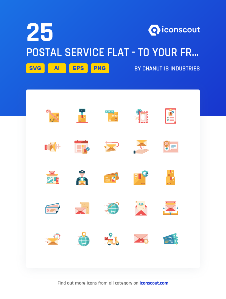 735x972 Postal Service Flat