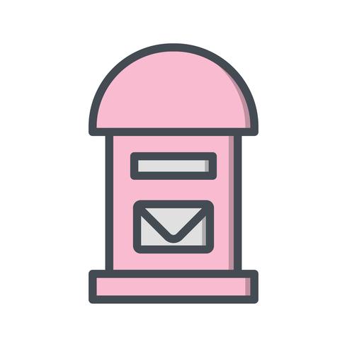 490x490 Vector Postbox Icon