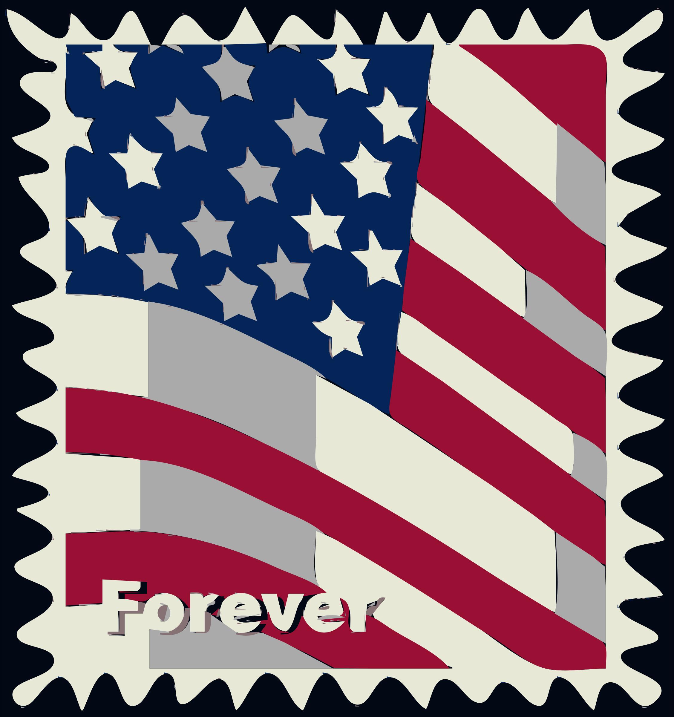 2256x2400 Postal Service Stamp Usa Flag Icons Png