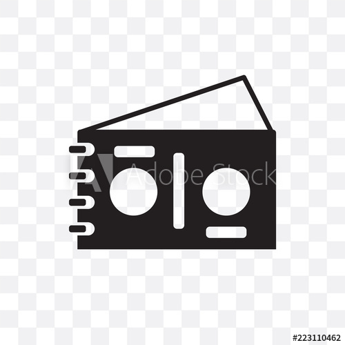500x500 Postcard Icon Isolated On Transparent Background Simple