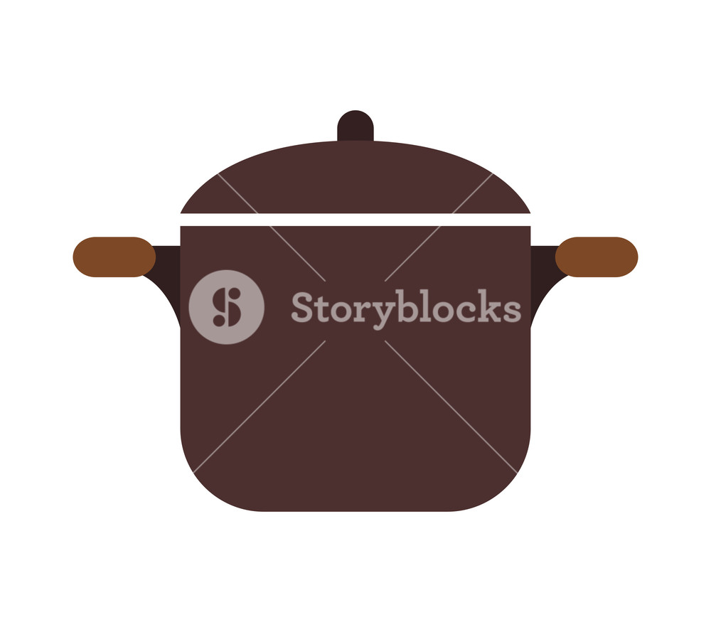 1000x875 Pot Icon On White Background Royalty Free Stock Image