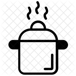 256x256 Cooking Pot Icon Of Line Style