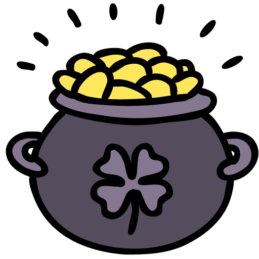 512x512 Pot, Of, Gold Icon Free Of Lucky Leprechaun
