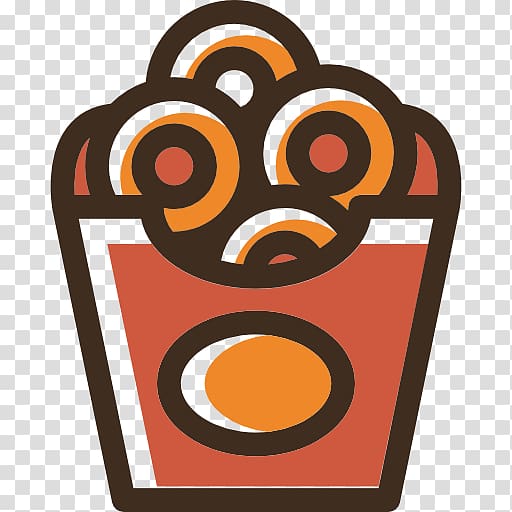 512x512 Onion Ring Fast Food Junk Food Pizza Icon, A Box Of Potato Chips