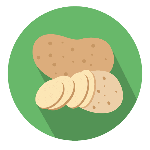512x512 Potato Circle Icon