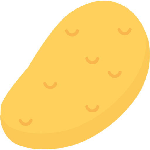 512x512 Potato Icon Food Vectors Market
