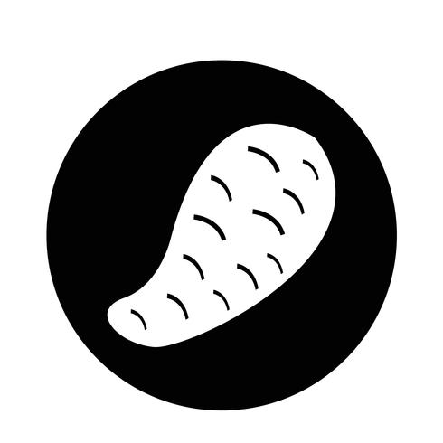 490x490 Sweet Potato Icon Vector
