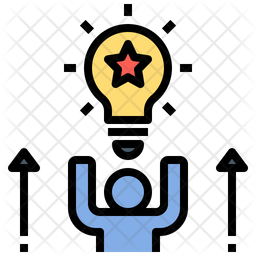 256x256 Potential Icon Of Colored Outline Style