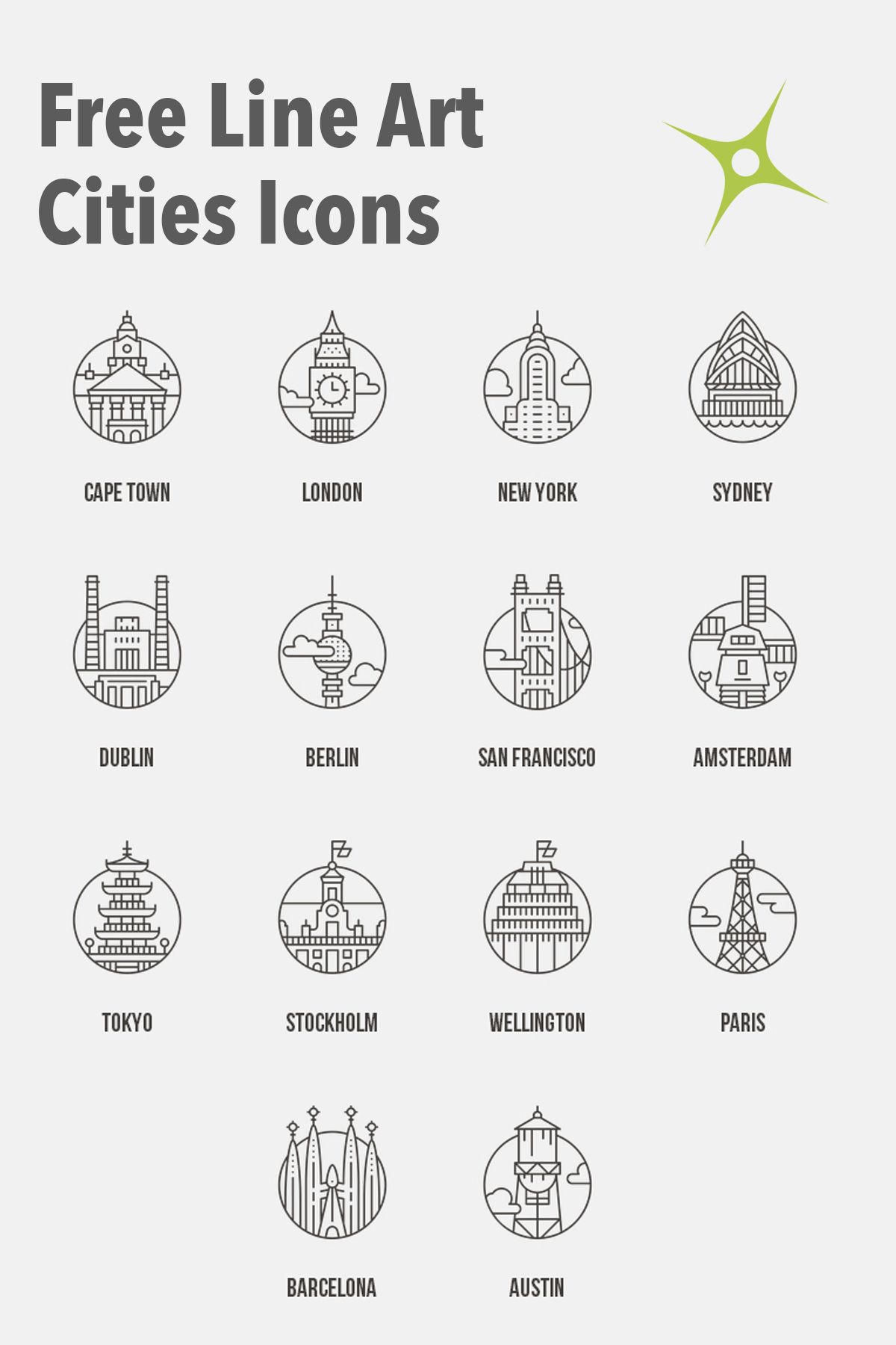 1200x1800 Line Art Cities Icons Potential Tattoos City Icon, Icon Design