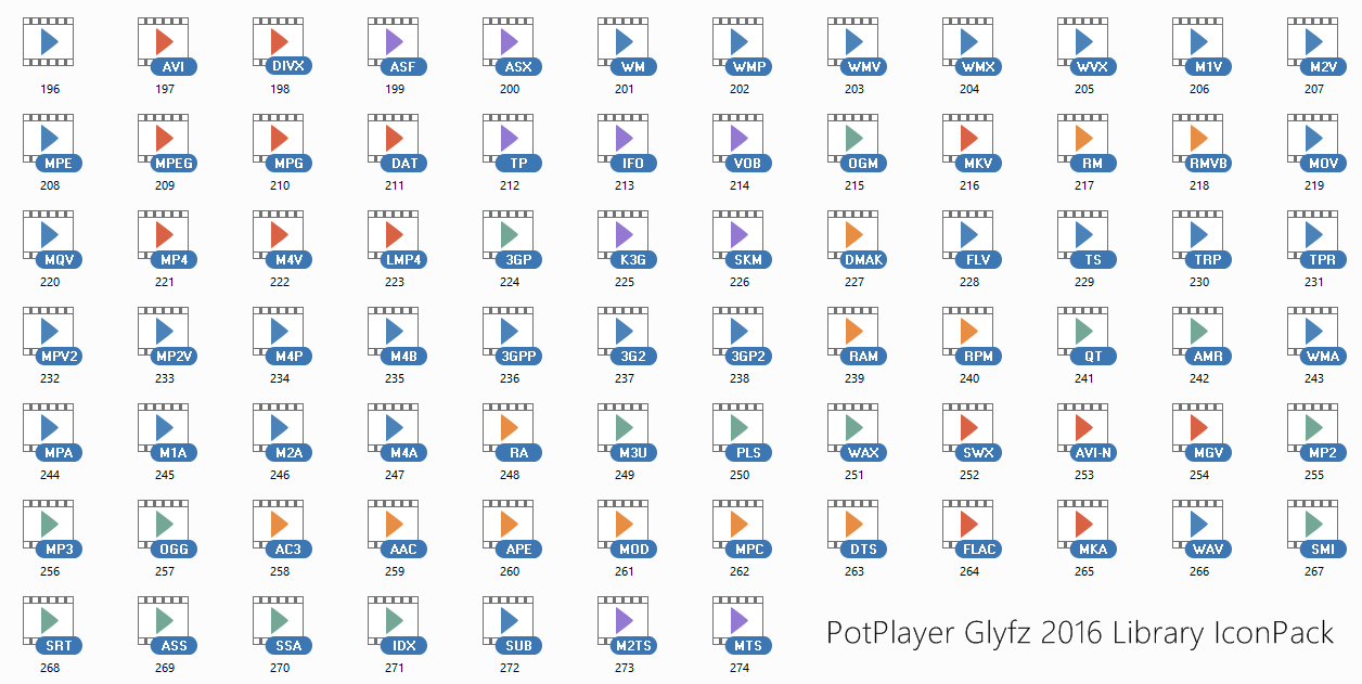 potplayer icons download