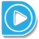 128x128 Potplayer Icon Sticker Blue Shadow Pack Icon Sets Icon Ninja