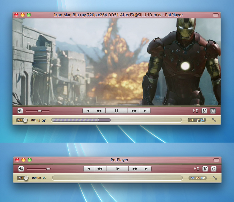 787x680 Skins Potplayer