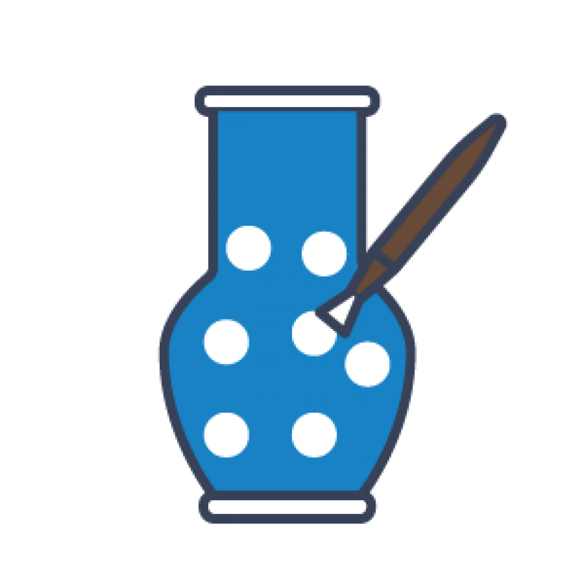 1170x1170 Pottery Vase Painted Icon Pottery Hollow Painting More