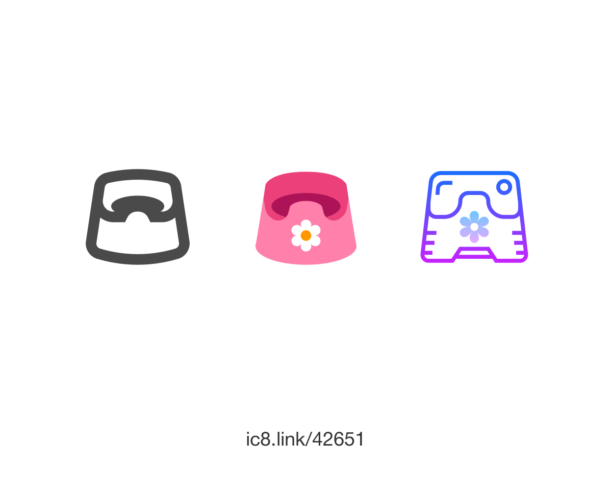 1200x960 Baby Potty Icon
