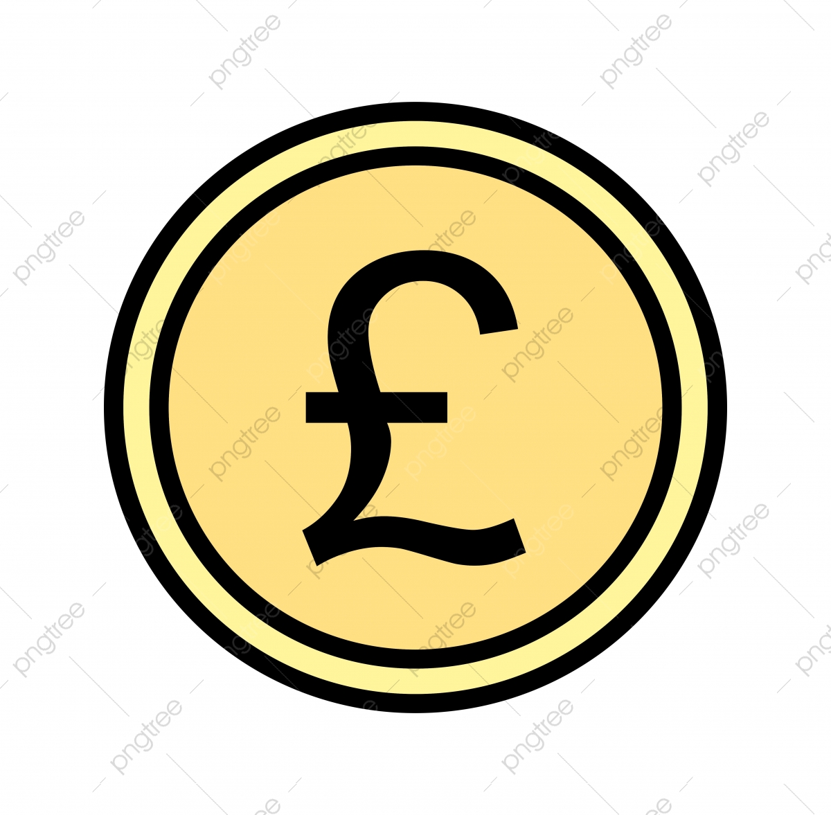 1200x1177 Pound Icon, Pound, Currency, Money Png And Vector With Transparent