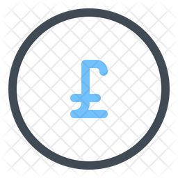 256x256 Pound Icon Of Dualtone Style