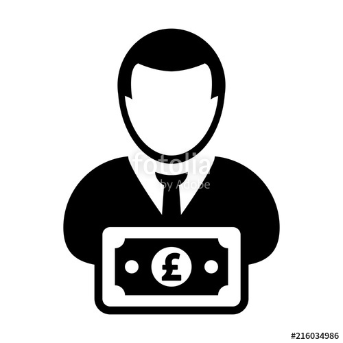 British Pound Sign Icon Vector Male User Person Profile Avatar 500x500 British Pound Sign Icon Vector Male User Person Profile Avatar