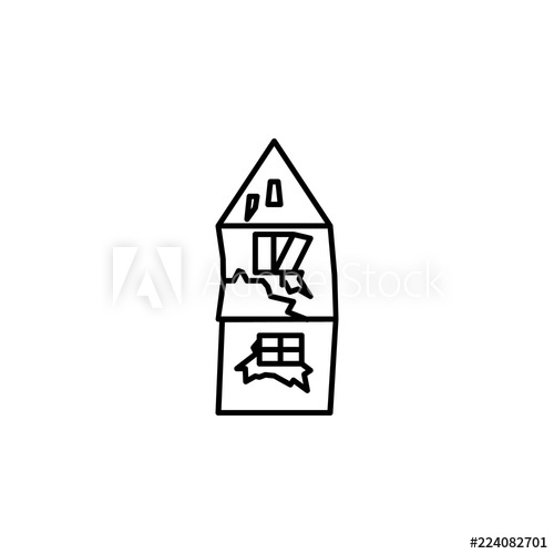 500x500 Old Home Poor People Home Icon Element Of Poverty Social Life