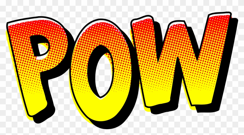840x466 This Free Icons Png Design Of Pow Vintage Comic Book, Transparent
