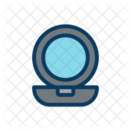 256x256 Powder Icon Of Colored Outline Style