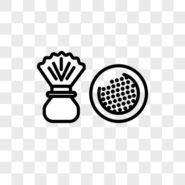 600x600 Powder Vector Icon On Transparent Background, Powder Icon Art