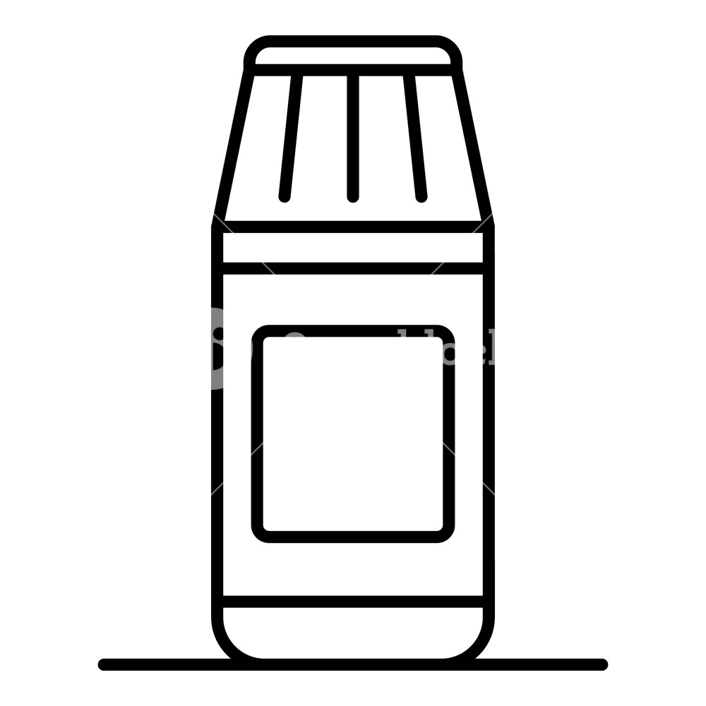 1000x1000 Cleaning Powder Icon Outline Cleaning Powder Vector Icon For Web