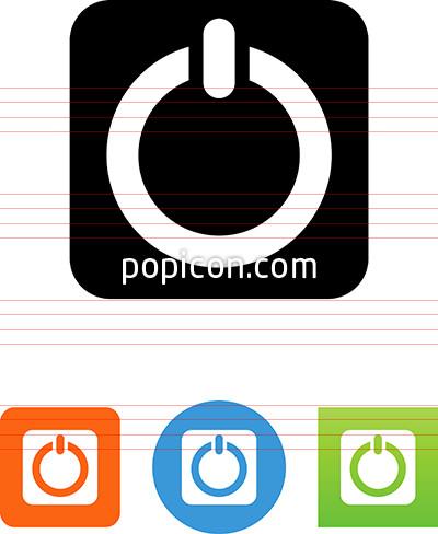 400x488 Power Button Icon