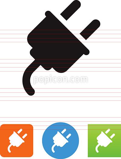 Vector Power Cord Icon 400x527 Vector Power Cord Icon