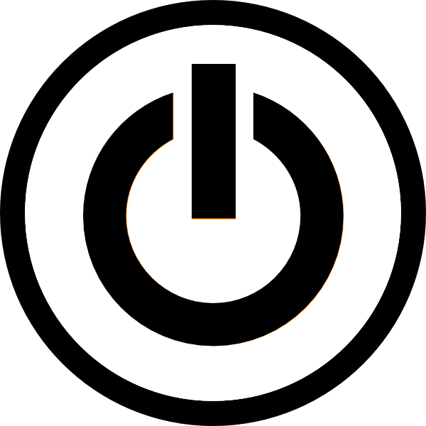 600x600 Power Button Icon Image Free