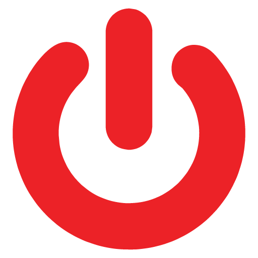 512x512 Cropped Power Button Icon