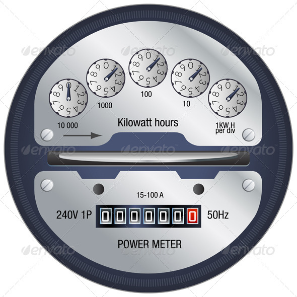 590x590 Power Meter Graphics, Designs Templates From Graphicriver