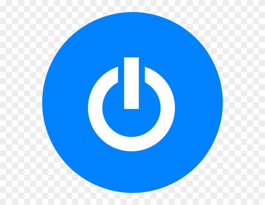 880x681 Power Off Icon White Clipart