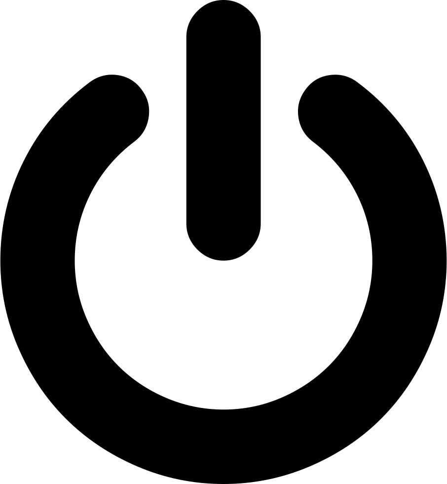 906x980 Power Off Png Icon Free Download