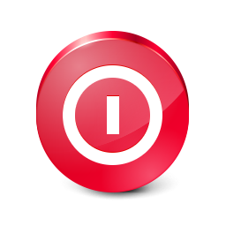 256x256 Power Off, Shutdown, Turn Off Icon