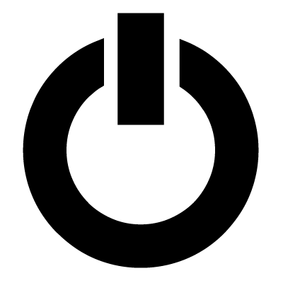 400x400 Power Off Icon