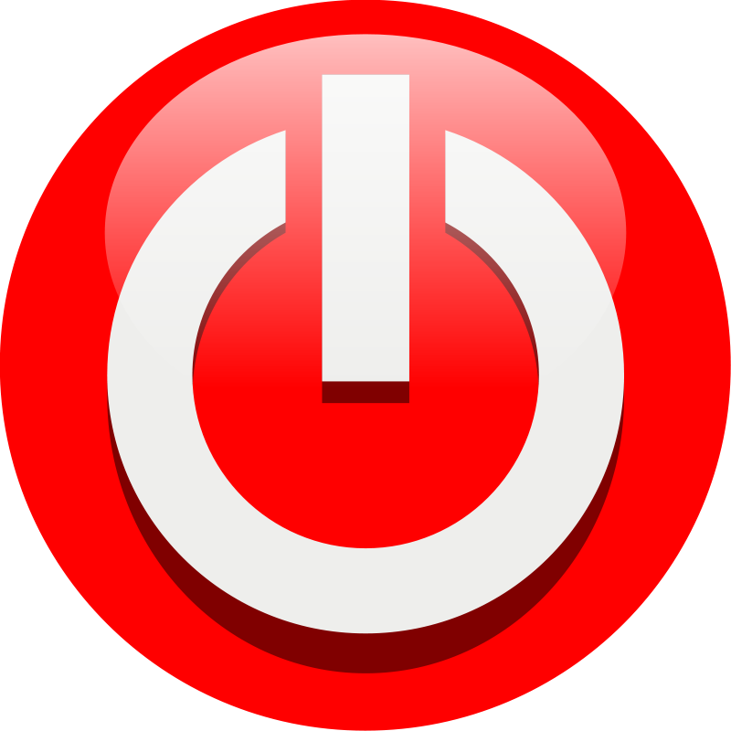 800x800 Free Clipart Power Off Icon Chovynz