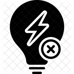 256x256 Outage Icon Of Glyph Style