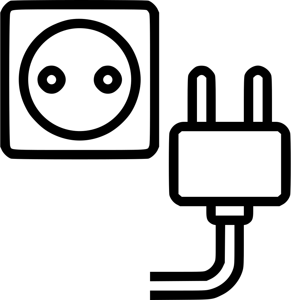 950x980 Electric Ground Jack Socket Power Plug Wire Png Icon Free